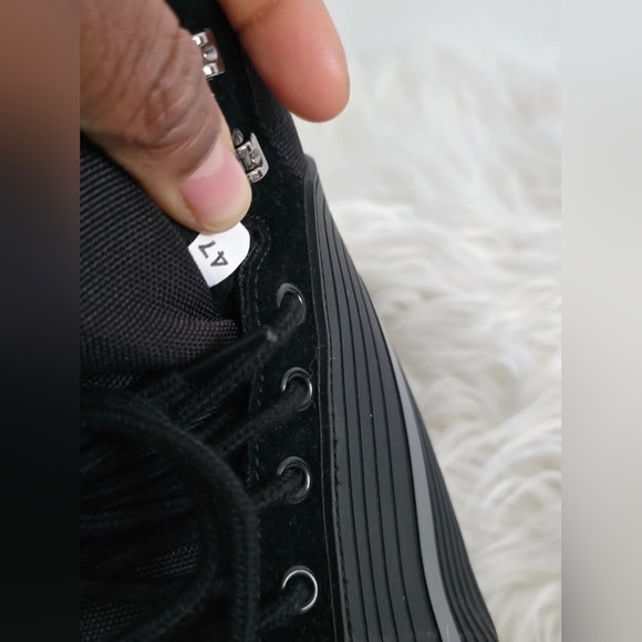 Ulogu Waterproof Black Leather Winter Unisex Snow Booties Size 13 🌴✌️ - Picture 8 of 12